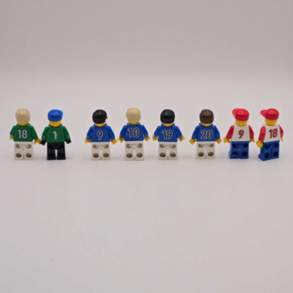 LEGO 8pc USA World Cup Soccer Minifigure Lot Vintage 90s Sports Figures - Picture 4 of 9